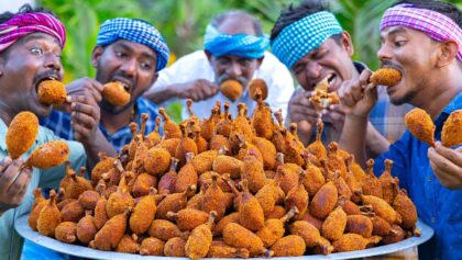 FRIED CHICKEN DRUMSTICK | Chicken Fry Recipe with Mashed Potato