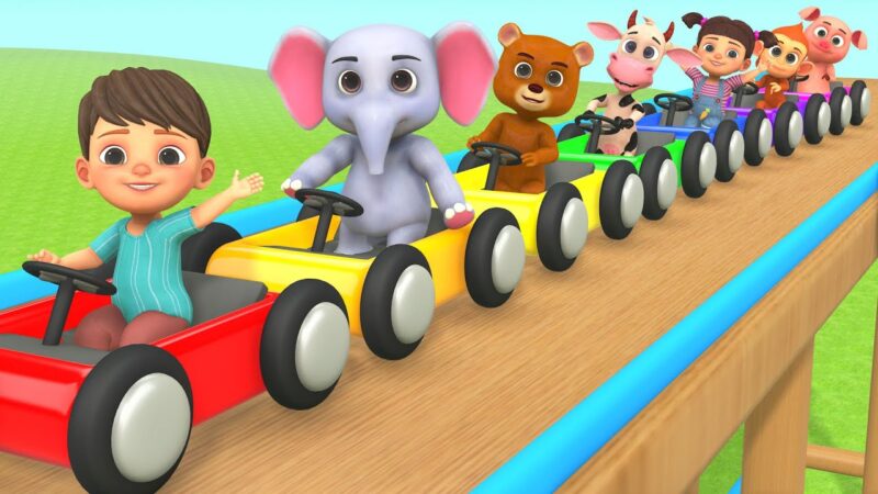 Baby Car Racing Ram Toy Colors for Kids