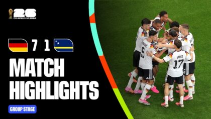 Highlights | Germany vs Curacao | FIFA World Cup 2026™