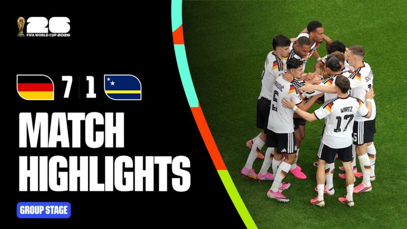 Highlights | Germany vs Curacao | FIFA World Cup 2026™