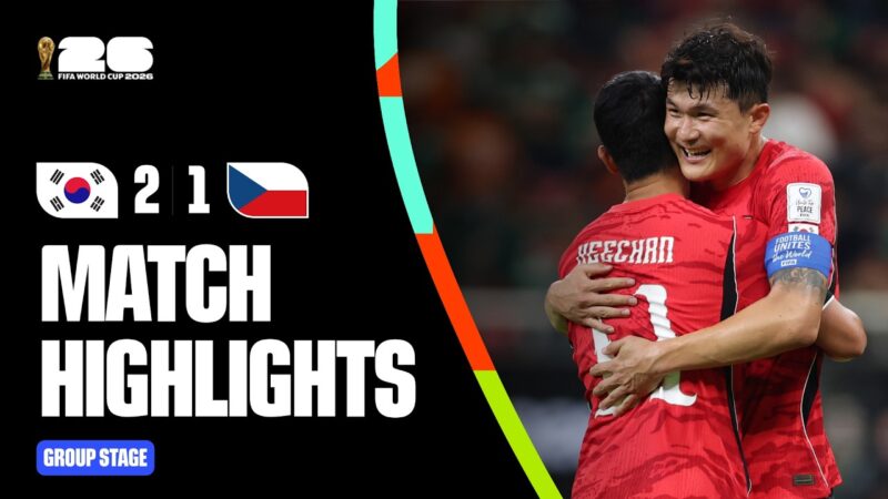 Highlights | Korea Republic 2-1 Czechia | FIFA World Cup 2026™